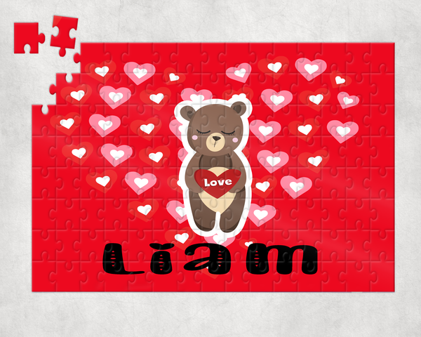 Bear Valentine Puzzle